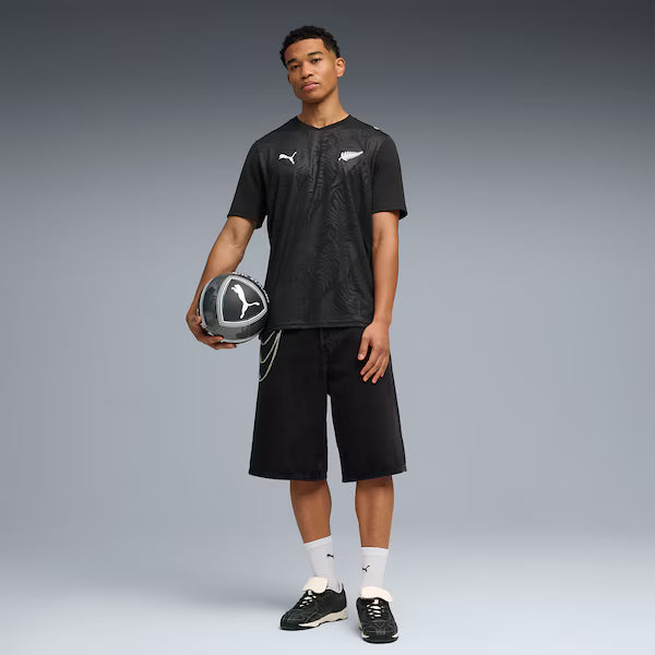 Soccer Intl New Zealand National Team 2026 Home Replica Jersey Black