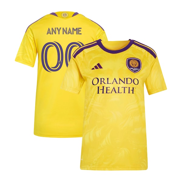 Adidas Orlando City SC Women's 2026 Sunken Treasure Kit Replica Custom Jersey Gold