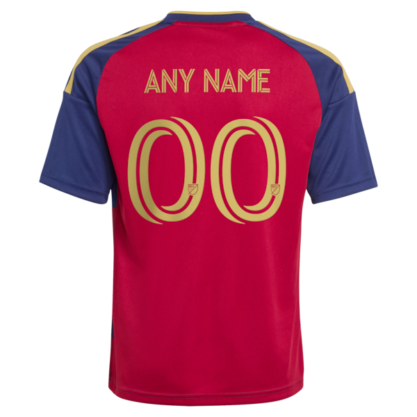 Adidas Real Salt Lake Youth 2026 The Switchback Replica Custom Jersey Red