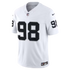 Maxx Crosby Las Vegas Raiders Soccer Intl Vapor F.U.S.E. Stitched Limited Jersey - White