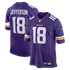 Soccer Intl Justin Jefferson Minnesota Vikings Game Jersey Purple