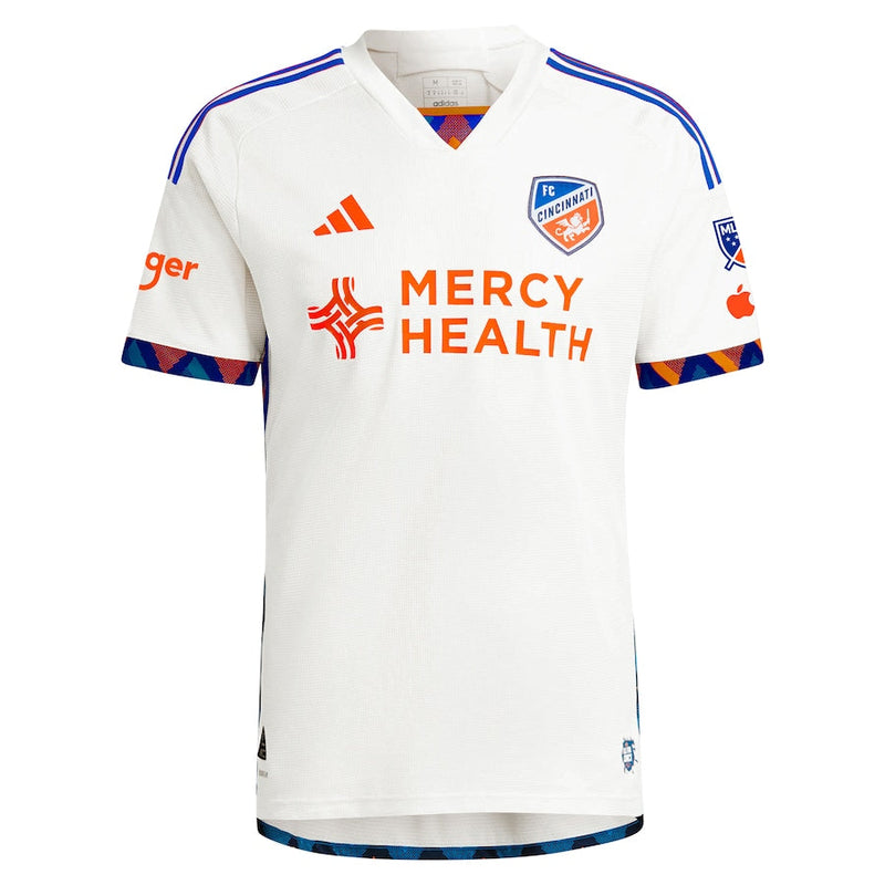 FC Cincinnati  2024 The Canvas Kit Authentic Custom Jersey - White