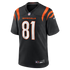 Dohnte Meyers Cincinnati Bengals Soccer Intl Team Game Jersey - Black