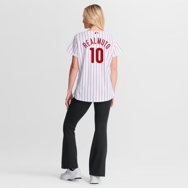 J.T. Realmuto Philadelphia Phillies Soccer Intl Women's Home Replica Jersey - White