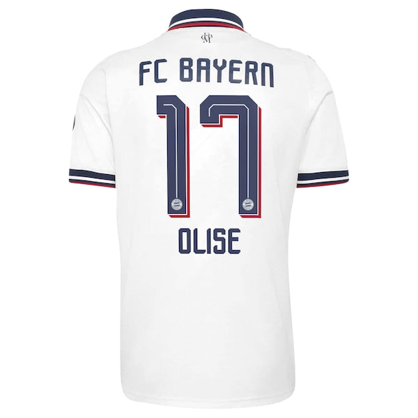 Michael Olise Bayern Munich Soccer Intl 2026/27 Away Replica Jersey - White