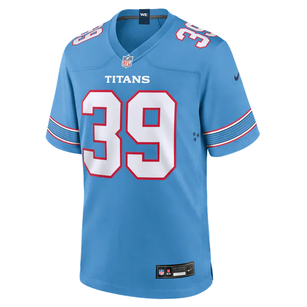 Melvin Smith Jr Tennessee Titans Soccer Intl Team Game Jersey - Light Blue