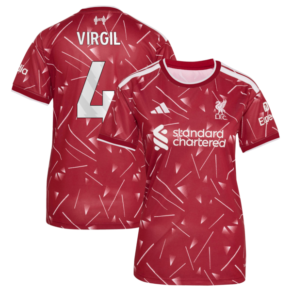 Soccer Intl Virgil Van Dijk Liverpool 2026/27 Home Replica Jersey Red