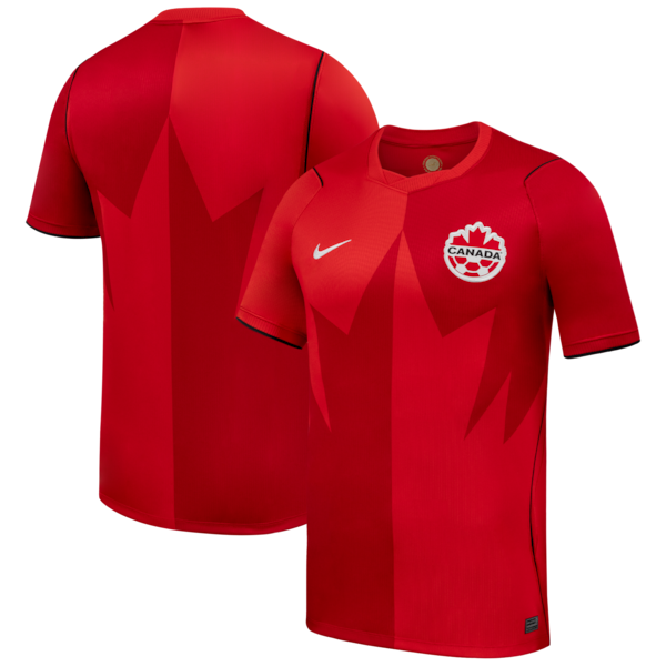 Canada Soccer Soccer Intl 2026 Home Stadium Replica Jersey - Red