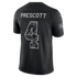 Dak Prescott Dallas Cowboys Soccer Intl 2026 Salute to Service Stitched Limited Jersey - Black