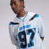 Aidan Hutchinson Detroit Lions Soccer Intl 2026 Rivalries Collection Game Jersey - Silver