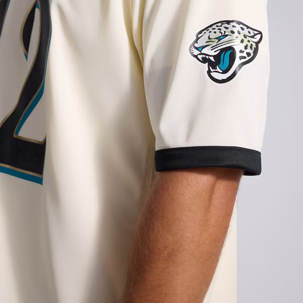Travis Hunter Jacksonville Jaguars Soccer Intl 2026 Rivalries Collection Game Jersey - Natural
