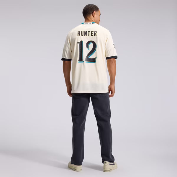 Travis Hunter Jacksonville Jaguars Soccer Intl 2026 Rivalries Collection Game Jersey - Natural