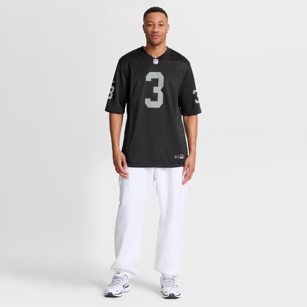 Taron Johnson Las Vegas Raiders Soccer Intl Team Game Jersey - Black