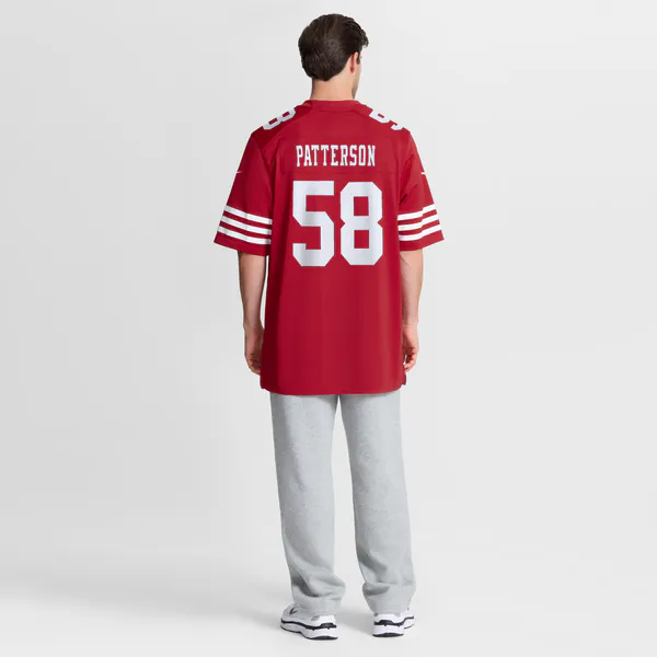 Jarrett Patterson San Francisco 49ers Soccer Intl Team Game Jersey - Scarlet