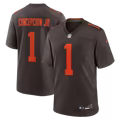 KC Concepcion Jr. Cleveland Browns Soccer Intl Game Jersey - White