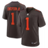 KC Concepcion Jr. Cleveland Browns Soccer Intl Game Jersey - White