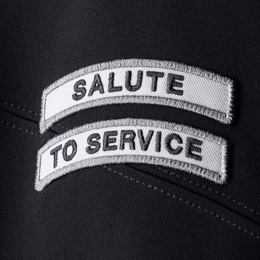 Caleb Williams Chicago Bears Soccer Intl 2026 Salute to Service Stitched Limited Jersey - Black