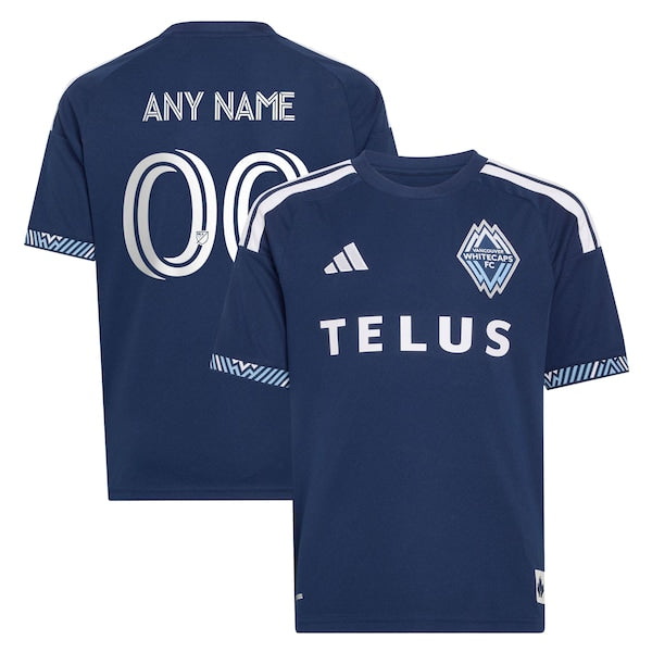 Soccer Intl Vancouver Whitecaps FC Youth 2026 The Coastal Jersey Replica Custom Jersey Blue