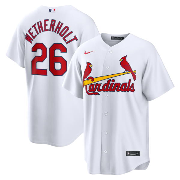 JJ Wetherholt St. Louis Cardinals Soccer Intl Home Replica Jersey - White