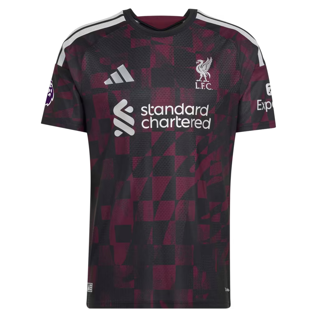 Liverpool Soccer Intl 2026/27 Third On-Field Authentic Custom Jersey - Black