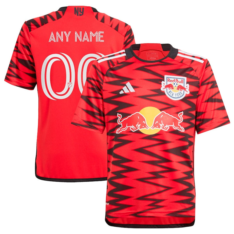 New York Red Bulls   2024 Legacy  Custom Jersey – Red