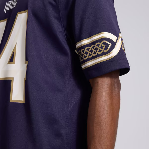 Randy Moss Minnesota Vikings Soccer Intl 2026 Rivalries Collection Game Jersey - Purple