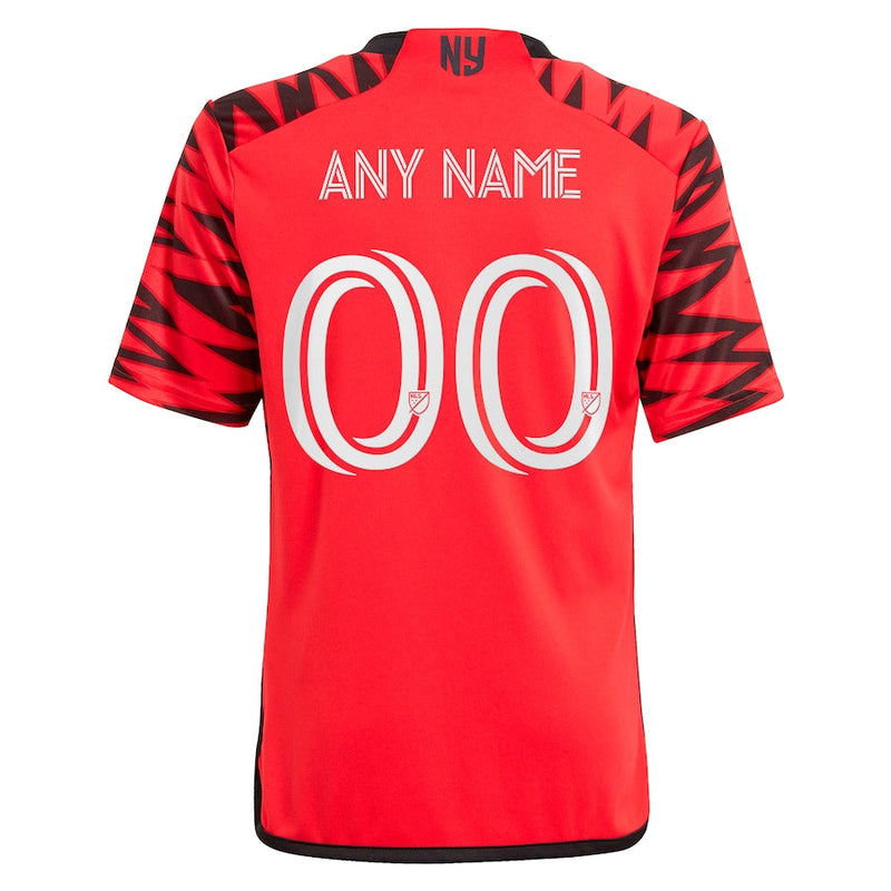 New York Red Bulls   2024 Legacy  Custom Jersey – Red