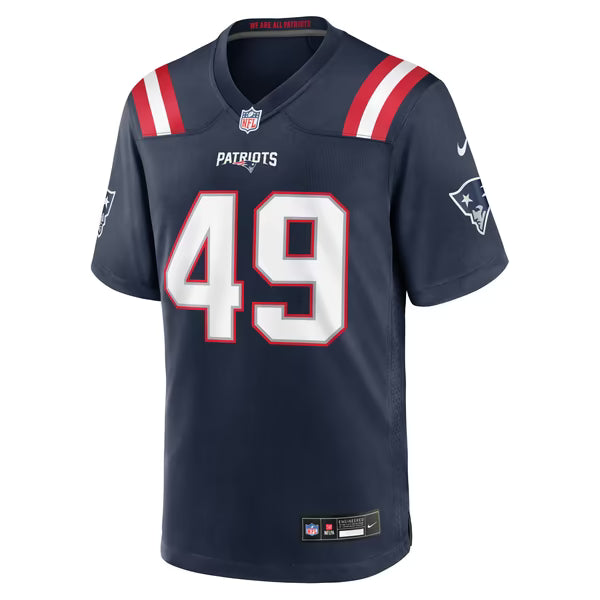 Chad Muma New England Patriots Soccer Intl Team Game Jersey - Navy