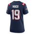 Kobee Minor New England Patriots Soccer Intl Women's Team Game Jersey - Navy