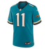 Parker Washington Jacksonville Jaguars Soccer Intl Alternate Prowler Throwback Game Jersey - Teal
