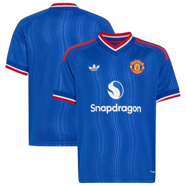 Manchester United Soccer Intl Youth 2026/27 Away Replica Jersey - Royal