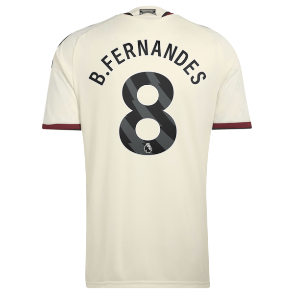 Bruno Fernandes Manchester United Soccer Intl 2026/27 Third Replica Jersey - Cream