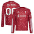 Soccer Intl Liverpool 2026/27 Home Replica Custom Long Sleeve Jersey Red