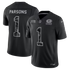 Micah Parsons Green Bay Packers Soccer Intl 2026 Salute to Service Stitched Limited Jersey - Black