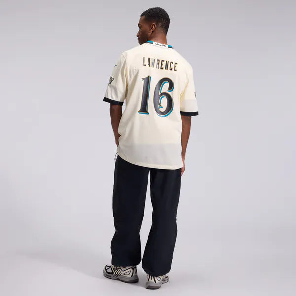 Trevor Lawrence Jacksonville Jaguars Soccer Intl 2026 Rivalries Collection Game Jersey - Natural