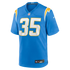 Amar Johnson Los Angeles Chargers Soccer Intl Team Game Jersey - Powder Blue