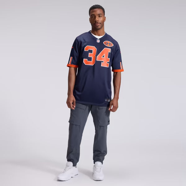 Walter Payton Chicago Bears Soccer Intl 2026 Rivalries Collection Game Jersey - Navy