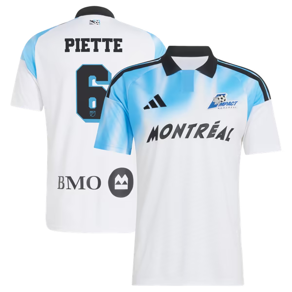 Samuel Piette CF Montreal Soccer Intl 2026 Archive Replica Jersey - White