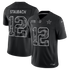 Roger Staubach Dallas Cowboys Soccer Intl 2026 Salute to Service Retired Player Stitched Limited Jersey - Black
