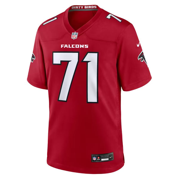Jawaan Taylor Atlanta Falcons Soccer Intl Team Game Jersey - Red