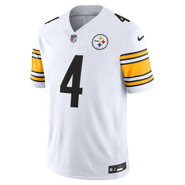 DK Metcalf Pittsburgh Steelers Soccer Intl Vapor F.U.S.E. Stitched Limited Jersey - White