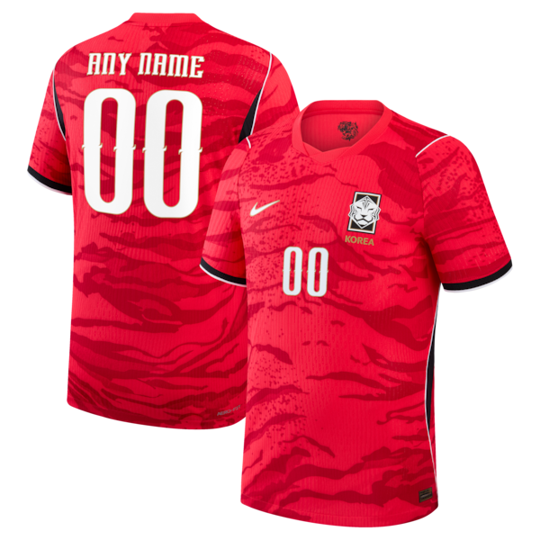 Soccer Intl Son Heung-Min South Korea National Team 2026 Home Match Authentic Jersey Red