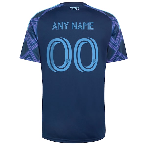Soccer Intl Sporting Kansas City 2026 The 18th & Vine Kit Replica Custom Jersey Blue