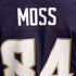 Randy Moss Minnesota Vikings Soccer Intl 2026 Rivalries Collection Game Jersey - Purple