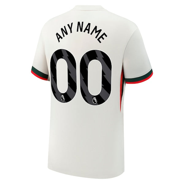 Nike Chelsea 2025/26 Away Replica Custom Jersey Cream