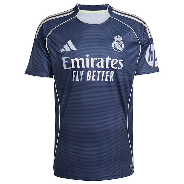 Soccer Intl Real Madrid 2025/26 Away Replica Custom Jersey Blue