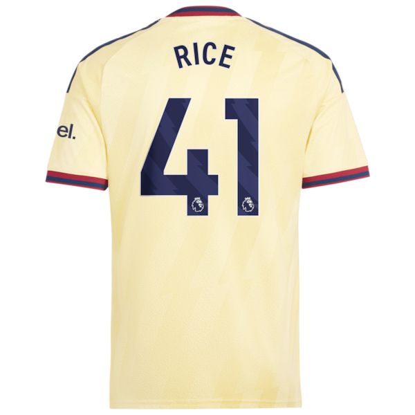 Declan Rice Arsenal Soccer Intl 2026/27 Third Replica Jersey - Yellow