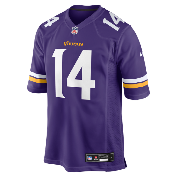 Jauan Jennings Minnesota Vikings Soccer Intl Team Game Jersey - Purple
