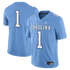 #1 North Carolina Tar Heels Soccer Intl Brand Alternate Game Football Jersey - Carolina Blue