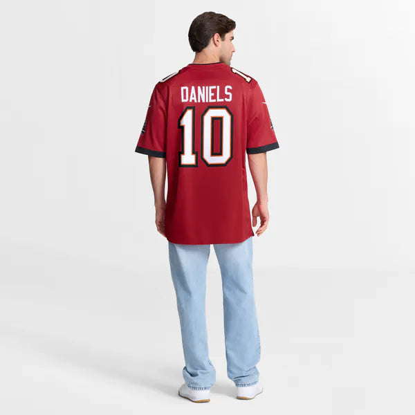 Jalon Daniels Tampa Bay Buccaneers Soccer Intl Team Game Jersey - Red